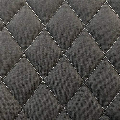  Fine China Storage - Set Of 4 Quilted Cases For Dinnerware Storage. Sizes: 12" - 10" - 8.5" And 7" Long - Gray - Quilted Fabric Container With 48 Felt Plate Separators Included