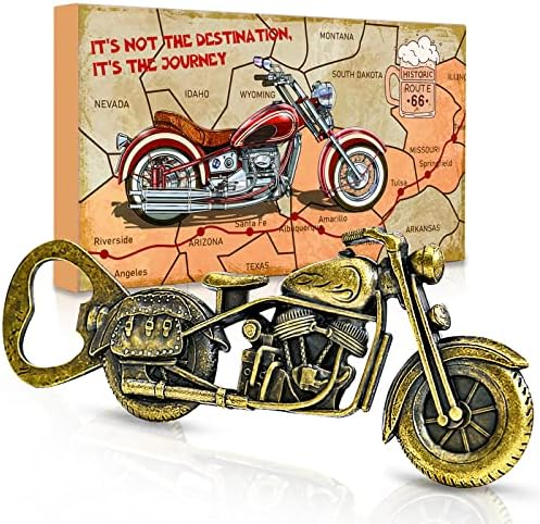  Gifts For Men Dad - Unique Valentines Day Gifts For Him Boyfriend Husband Bottle Opener Novelty Motorcycle Beer Gifts For Men Who Have Everything, Funny Birthday Gift Cool Stuff Gadgets For Man Cave