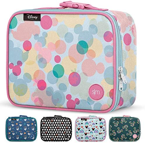  Kids Lunch Box For Toddler | Reusable Insulated Bag For Girls, Boys Meal Containers For School | Hadley Collection | Minibrook: Pink Tie Dye