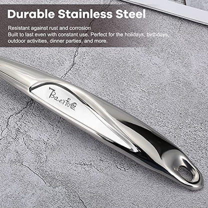 High-grade Stainless Steel Slotted Spatula,Cooking Slotted Turner For Kitchen 1-Pcs (13.5 Inch)