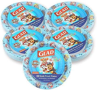  For Kids Paw Patrol Paper Cups Disposable Paper Cups With Paw Patrol Design For Kids Heavy Duty Disposable Paper Cups For Everyday Use And All Occasions 9 Ounces, Blue, 20 Count