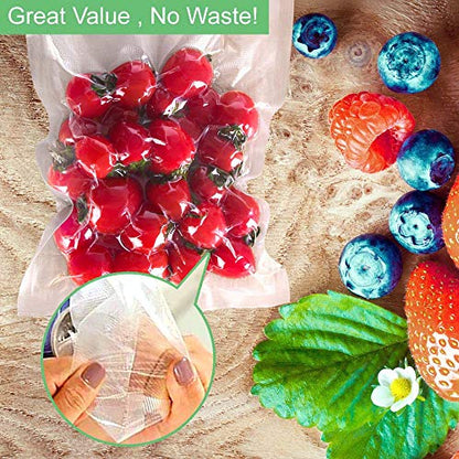  100 Gallon Size 11" X 16"Vacuum Sealer Bags With BPA Free And Puncture Prevention,Vacuum Seal Freezer Bags,Great For Sous Vide Vaccume Sealer PreCut Bags
