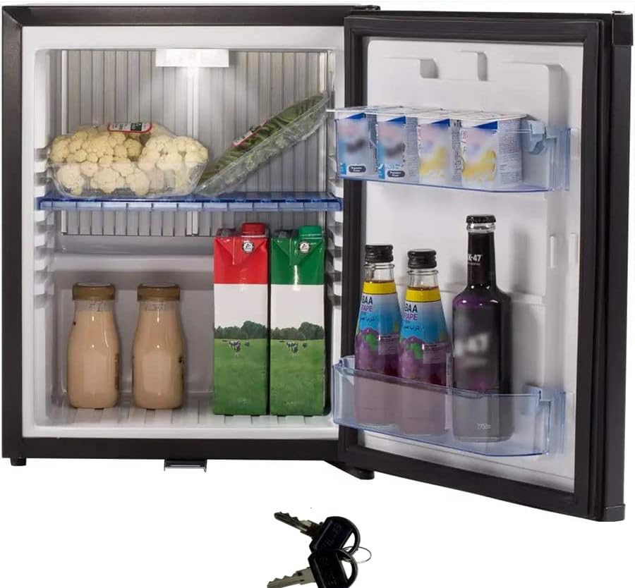  12 Volt Refrigerator Semi Truck Refrigerator Freightliner Cascadia Drivers DC 12V|110V Compact Refrigerators RV Mini Small Fridge Upright Deep Freezers Camper Wheeler Van 36 Qt 1.2 Cuft Lock