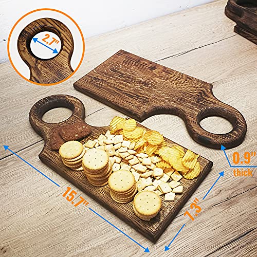  Handcrafted Oak Serving Board CU-5