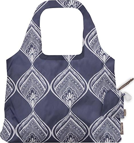  ChicoBag Vita Reusable Tote Bag With Carabiner Clip | Compact Reusable Shopping Bags | Eco Friendly