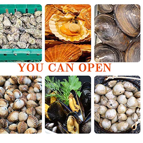  Oyster Opener，Clam Opener Machine， Oyster Shucker Tool Set， Shell Opener Machine