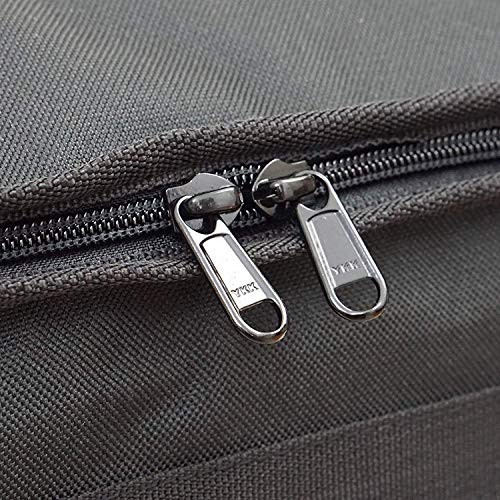  Commercial Quality Food Delivery Bag - Heavy-Duty Durable Bags - Thick Insulation And Extra Strength Zipper - Fits Full-Size Catering Pan - Ideal For Uber Eats, Instacart, Doordash, Grubhub, Postmates, Restaurant, Catering, Grocery…
