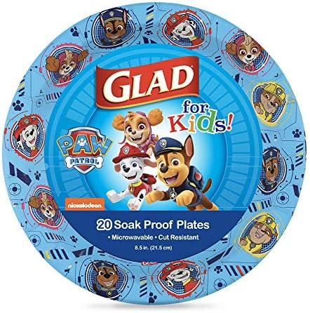  For Kids Paw Patrol Paper Cups Disposable Paper Cups With Paw Patrol Design For Kids Heavy Duty Disposable Paper Cups For Everyday Use And All Occasions 9 Ounces, Blue, 20 Count