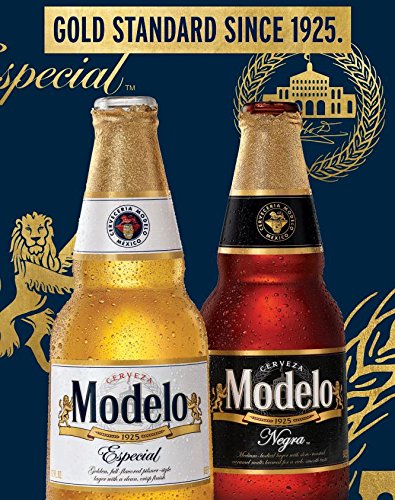  Bottle Suit & Chill Indicator Modelo Beer Accessory, One Size, Blue