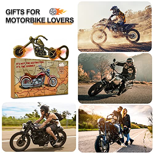  Gifts For Men Dad - Unique Valentines Day Gifts For Him Boyfriend Husband Bottle Opener Novelty Motorcycle Beer Gifts For Men Who Have Everything, Funny Birthday Gift Cool Stuff Gadgets For Man Cave