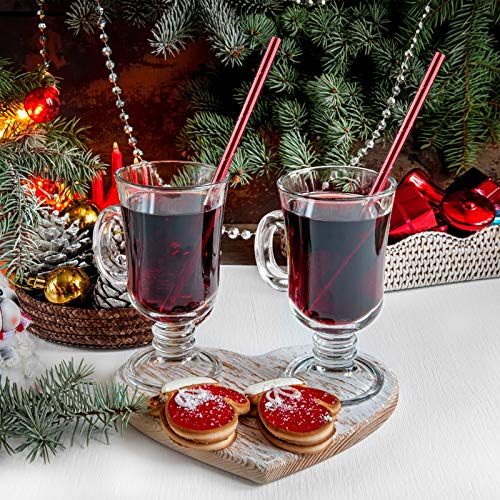  200 Pieces Christmas Foil Paper Straws Red Green White Stripe And Dots Christmas Tree Snowflake Biodegradable Drinking Straws For Christmas Party Supplies, 8 Style