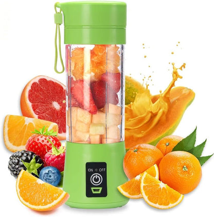  Mini USB Portable Juicer Cup 6-blade Juicer