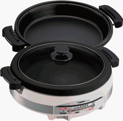  Gourmet D'Expert Electric Skillet - Color: Stainless White